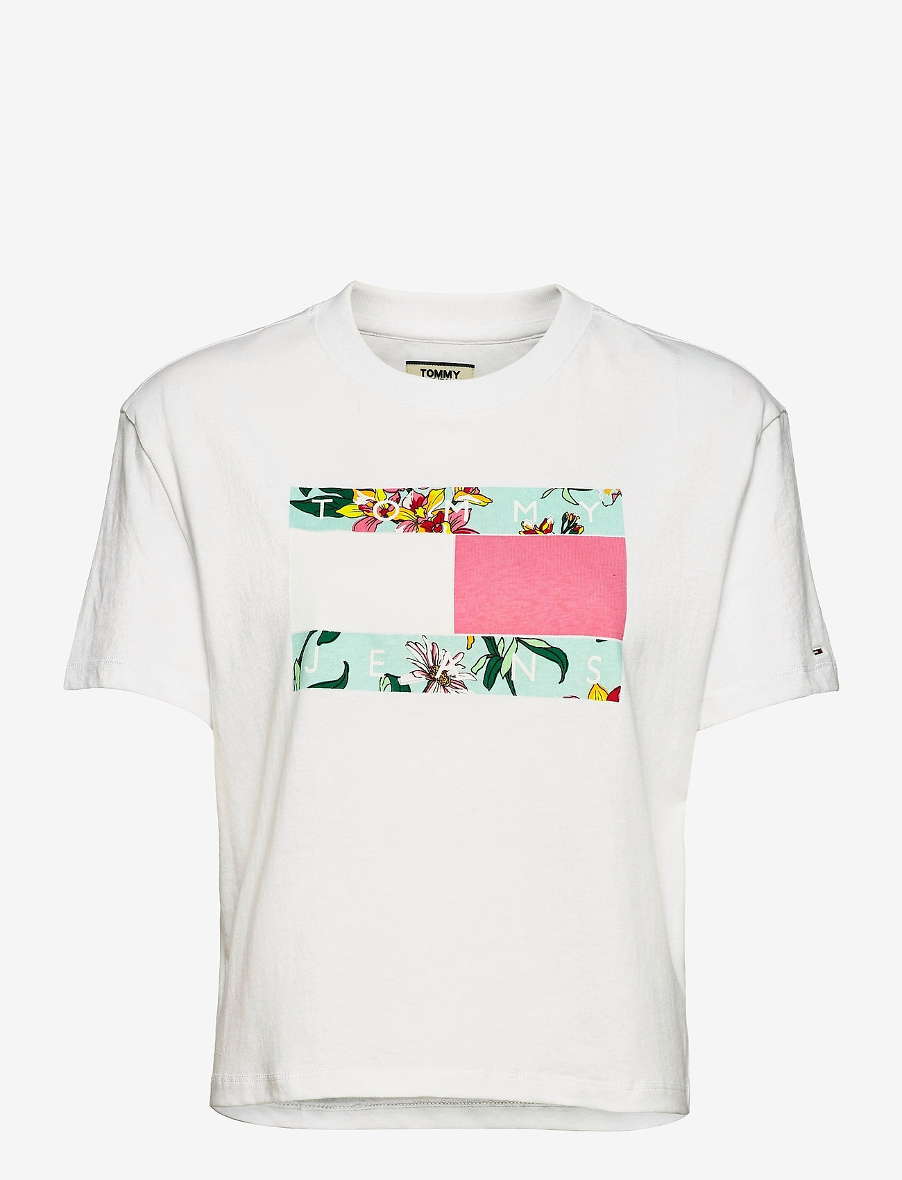 Tommy Jeans - TJW HAWAII FLAG FLAG TEE - white - 0