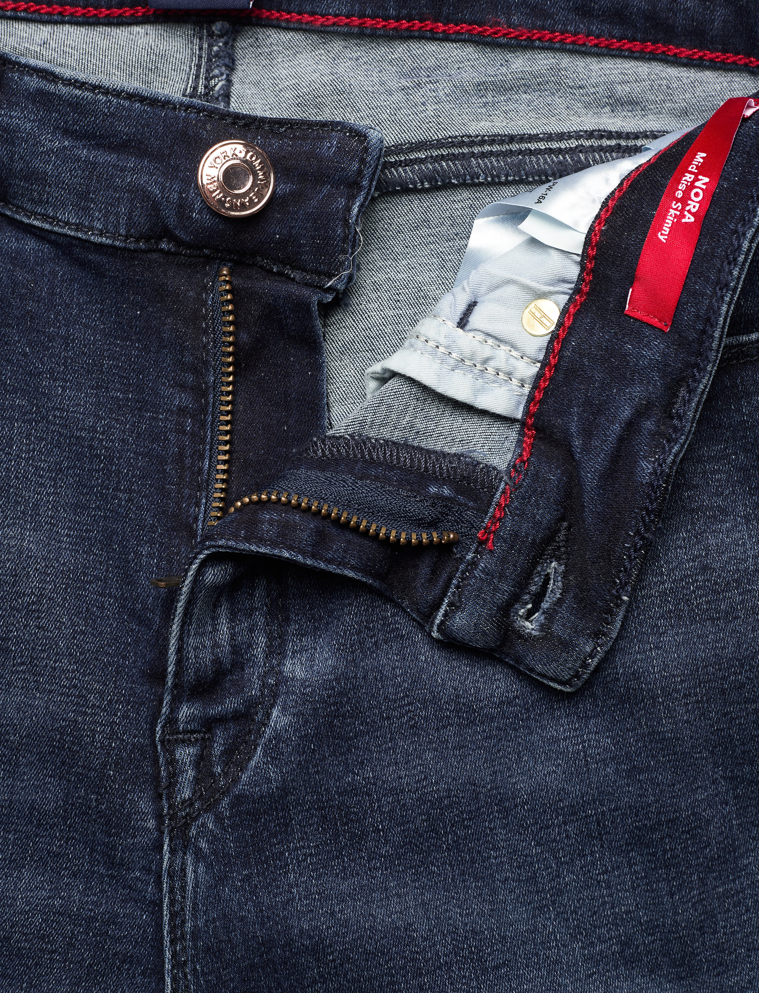 Tommy Jeans - NORA MR SKNY DYLDBS - dynamic lora dark blue str - 3
