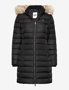 TJW ESSENTIAL HOODED DOWN COAT, Tommy Jeans