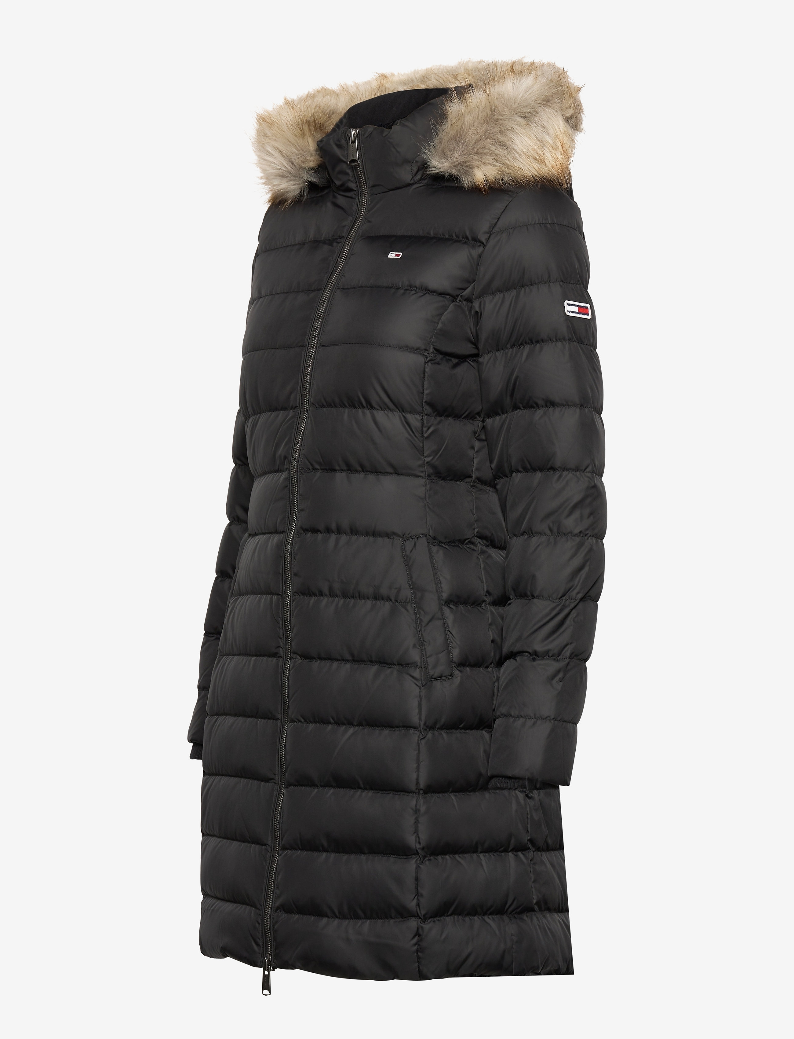 Tommy Jeans - TJW ESSENTIAL HOODED DOWN COAT - black - 5