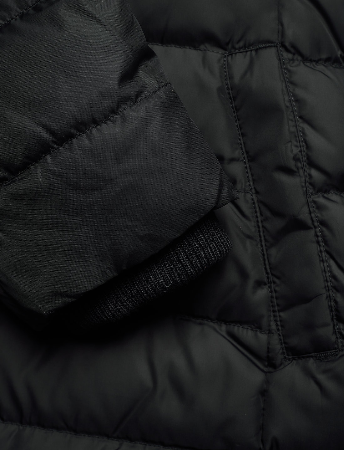 Tjw essential hooded down top coat