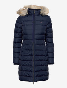 TJW ESSENTIAL HOODED DOWN COAT, Tommy Jeans