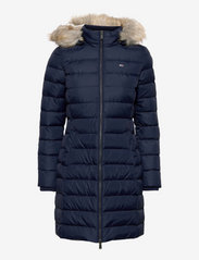 Tommy Jeans - TJW ESSENTIAL HOODED DOWN COAT - winter jackets - twilight navy - 0