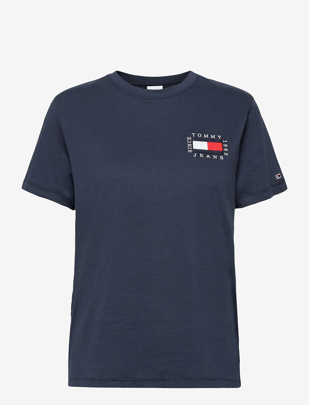 Tommy Jeans - TJW BOX FLAG TEE - twilight navy - 0