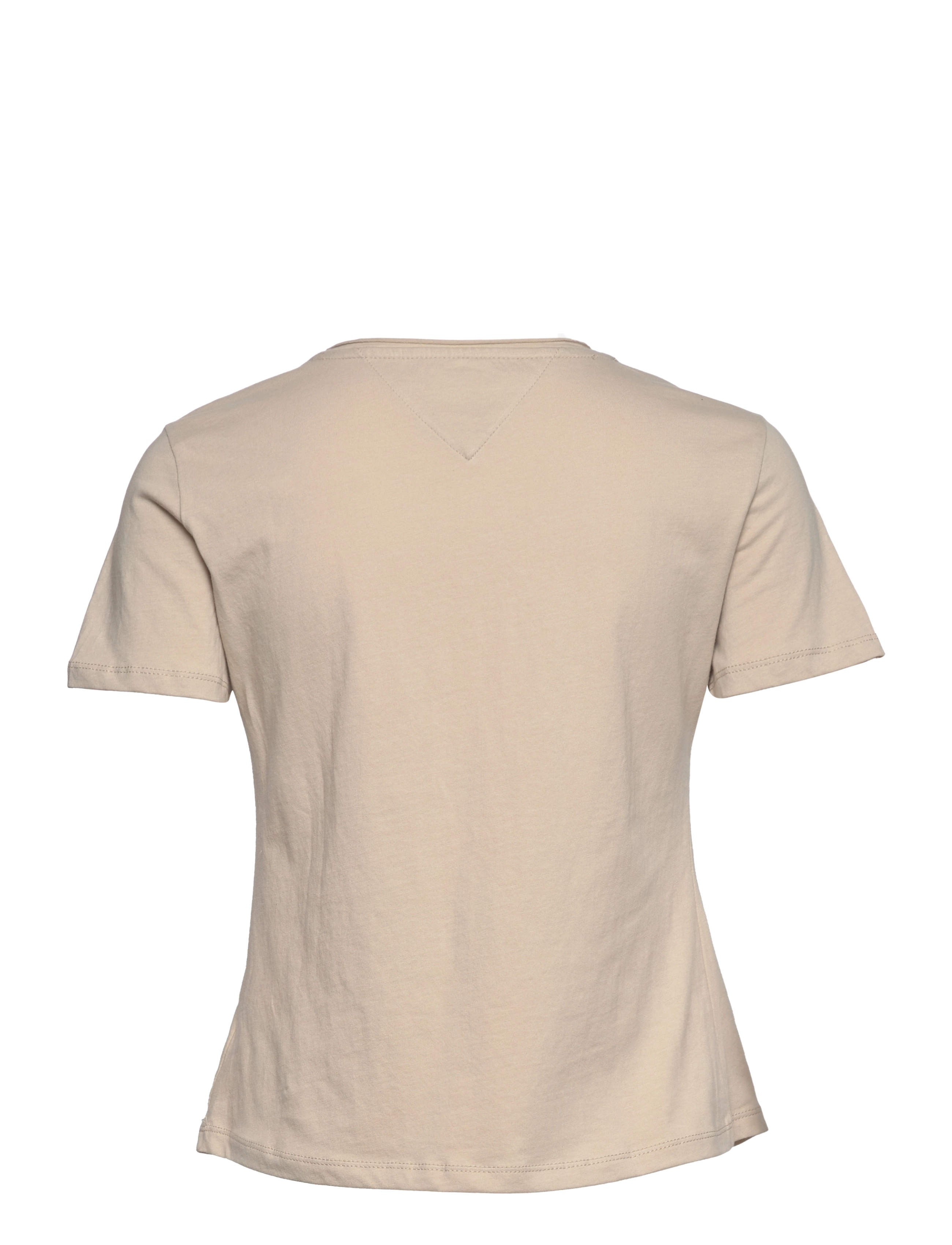 Tommy Jeans - TJW SLIM JERSEY V NECK - savannah sand - 1
