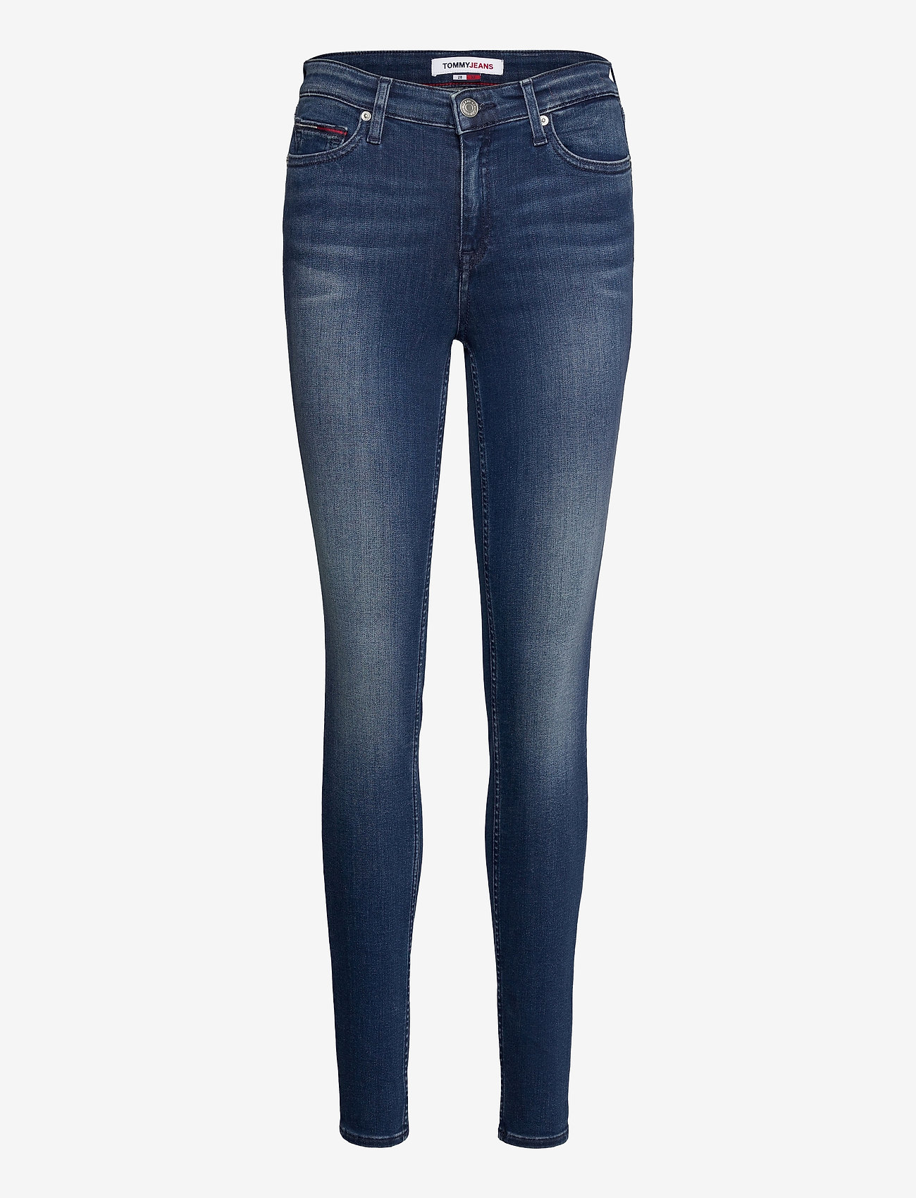 Tommy Jeans - NORA MR SKNY NNMBS - dżinsy skinny fit - new niceville mid blue stretch - 0