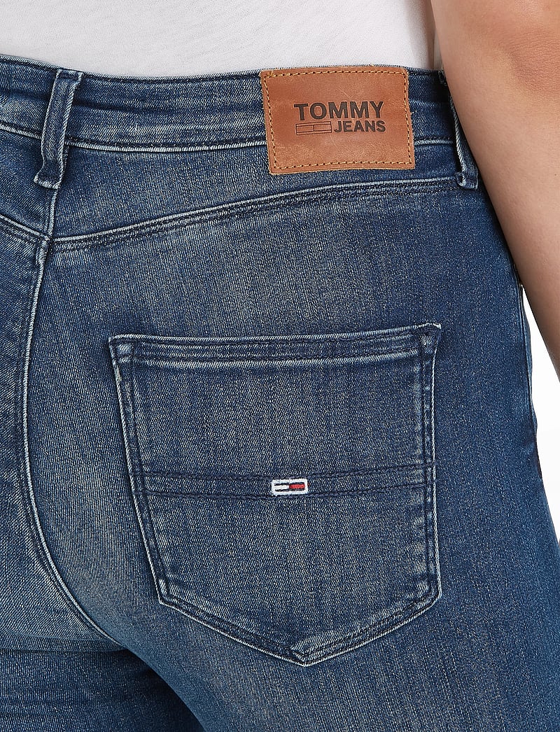 Tommy Jeans - SYLVIA HR SUPER SKNY NNMBS - liibuvad teksad - new niceville mid blue stretch - 5
