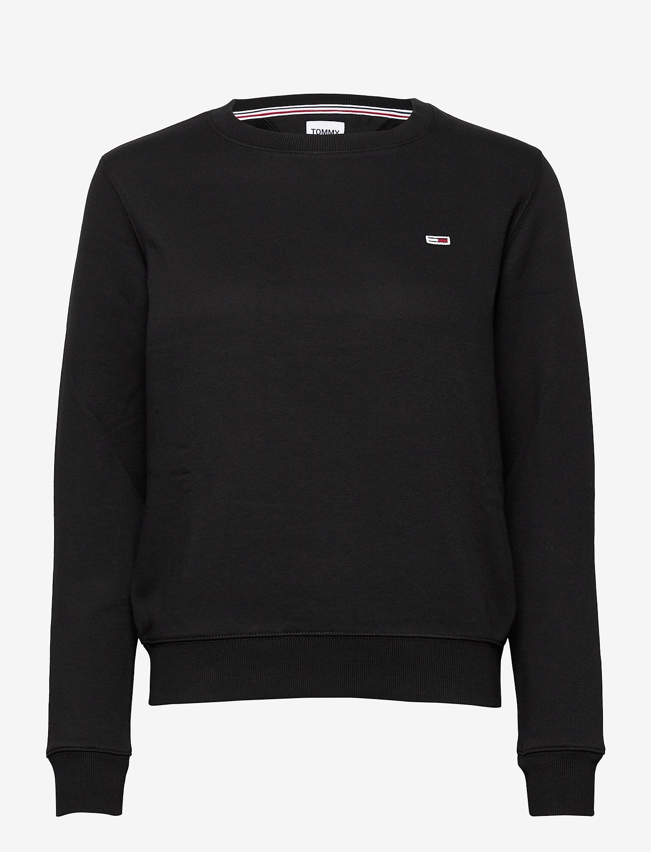 Tommy Jeans - TJW REGULAR FLEECE C NECK - black - 0