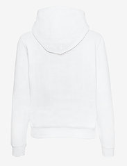 Tommy Jeans - TJW REGULAR FLEECE HOODIE - sweatshirts en hoodies - white - 1