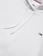 Tommy Jeans - TJW REGULAR FLEECE HOODIE - hoodies - white - 4