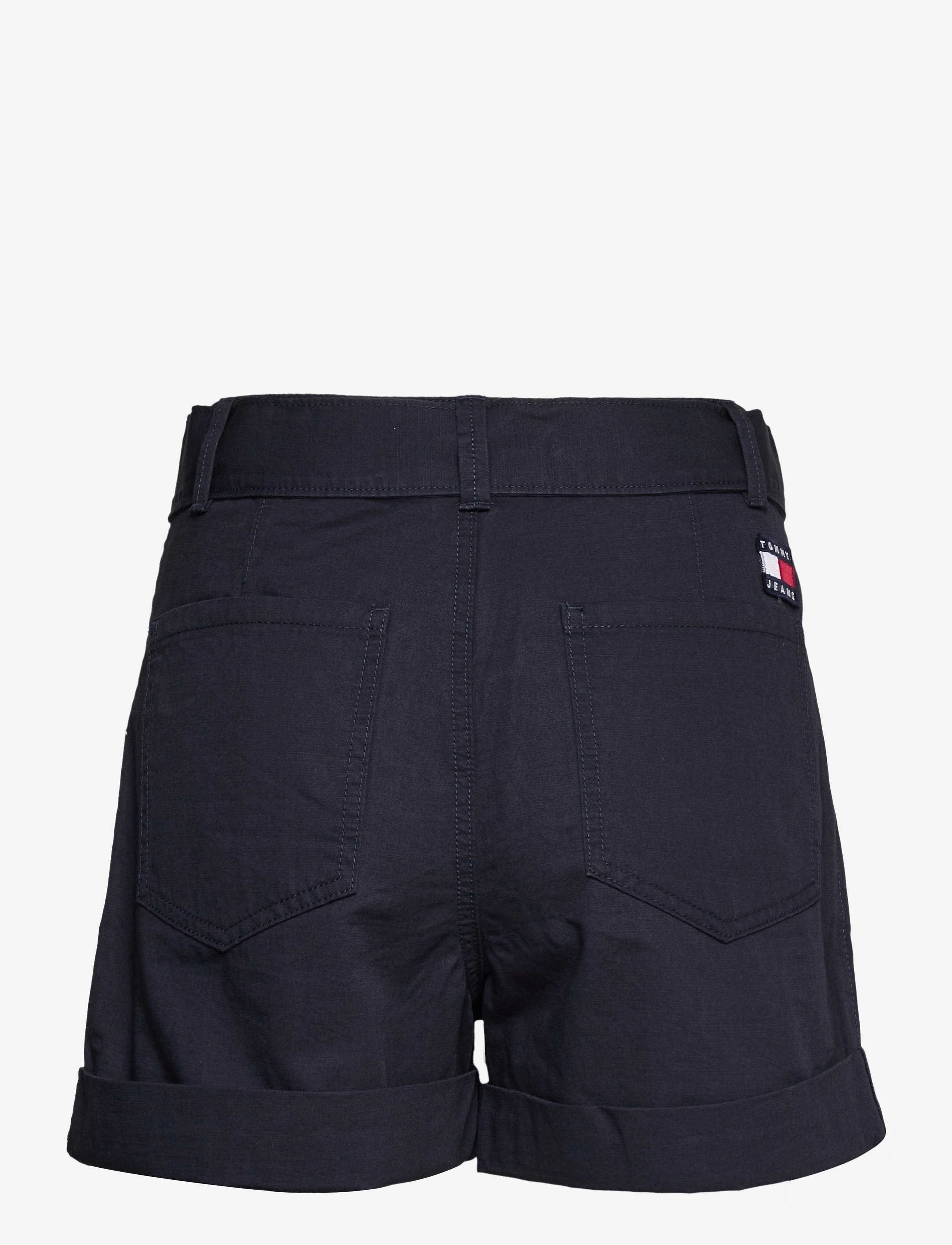 Tommy Jeans - TJW MOM BELTED SHORT - twilight navy - 1