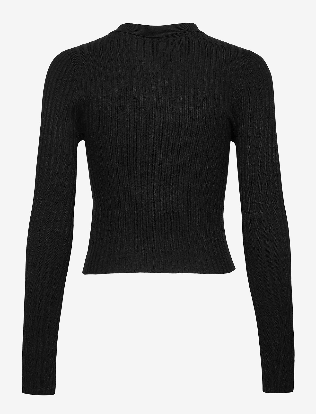 Tommy Jeans - TJW ZIP THROUGH SWEATER - black - 1