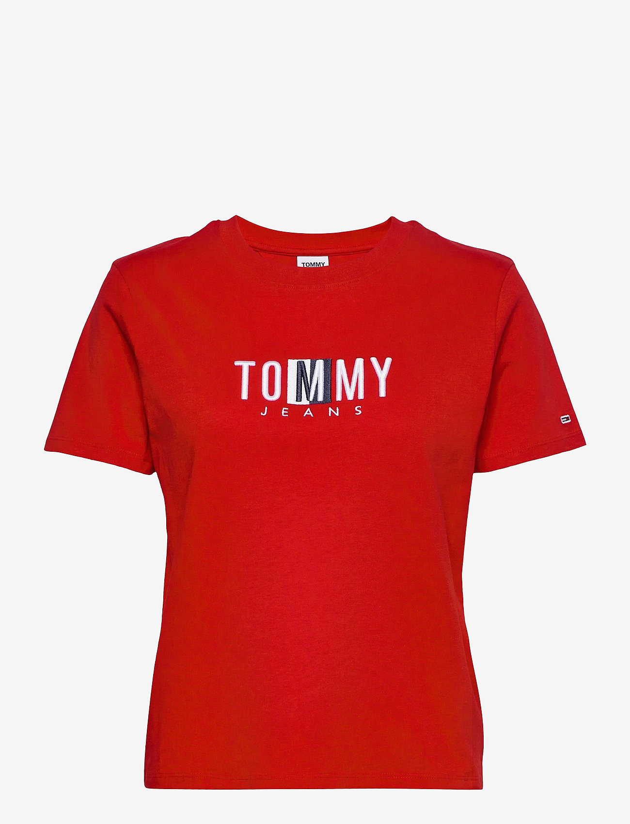 Tommy Jeans - TJW REGULAR TIMELESS BOX TEE - deep crimson - 0