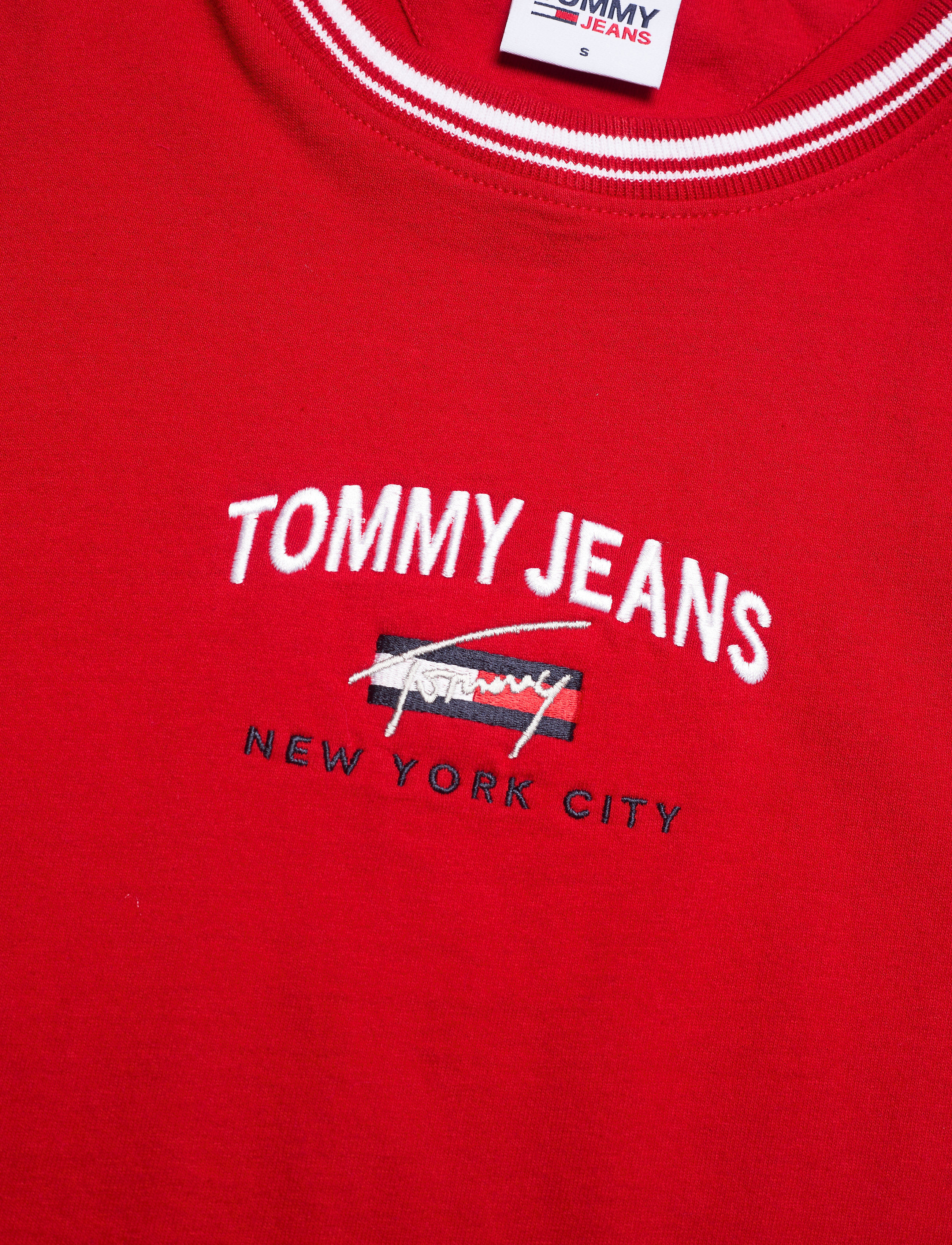 Tommy Jeans - TJW REGULAR TIMELESS SCRIPT TEE - deep crimson - 2