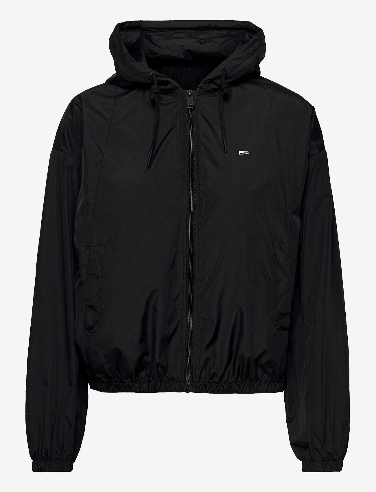 Tommy Jeans - TJW YOKE TAPE RIB WINDBREAKER - black - 0