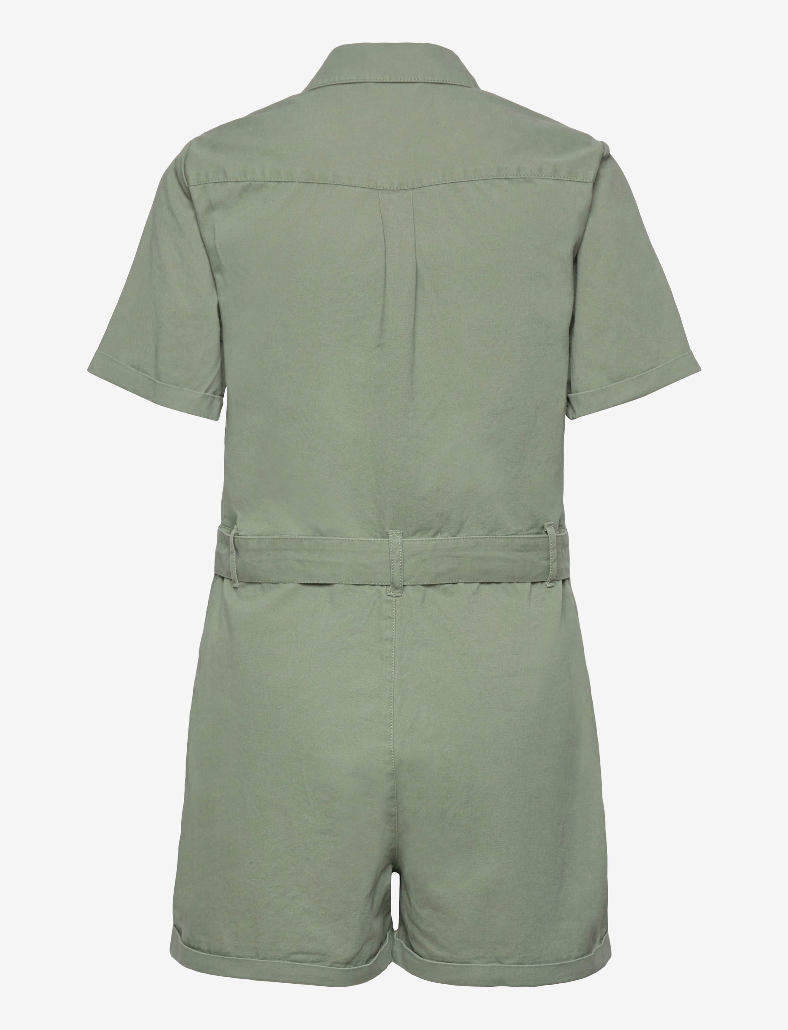 Tommy Jeans - TJW SHORT BOILERSUIT - desert olive - 1