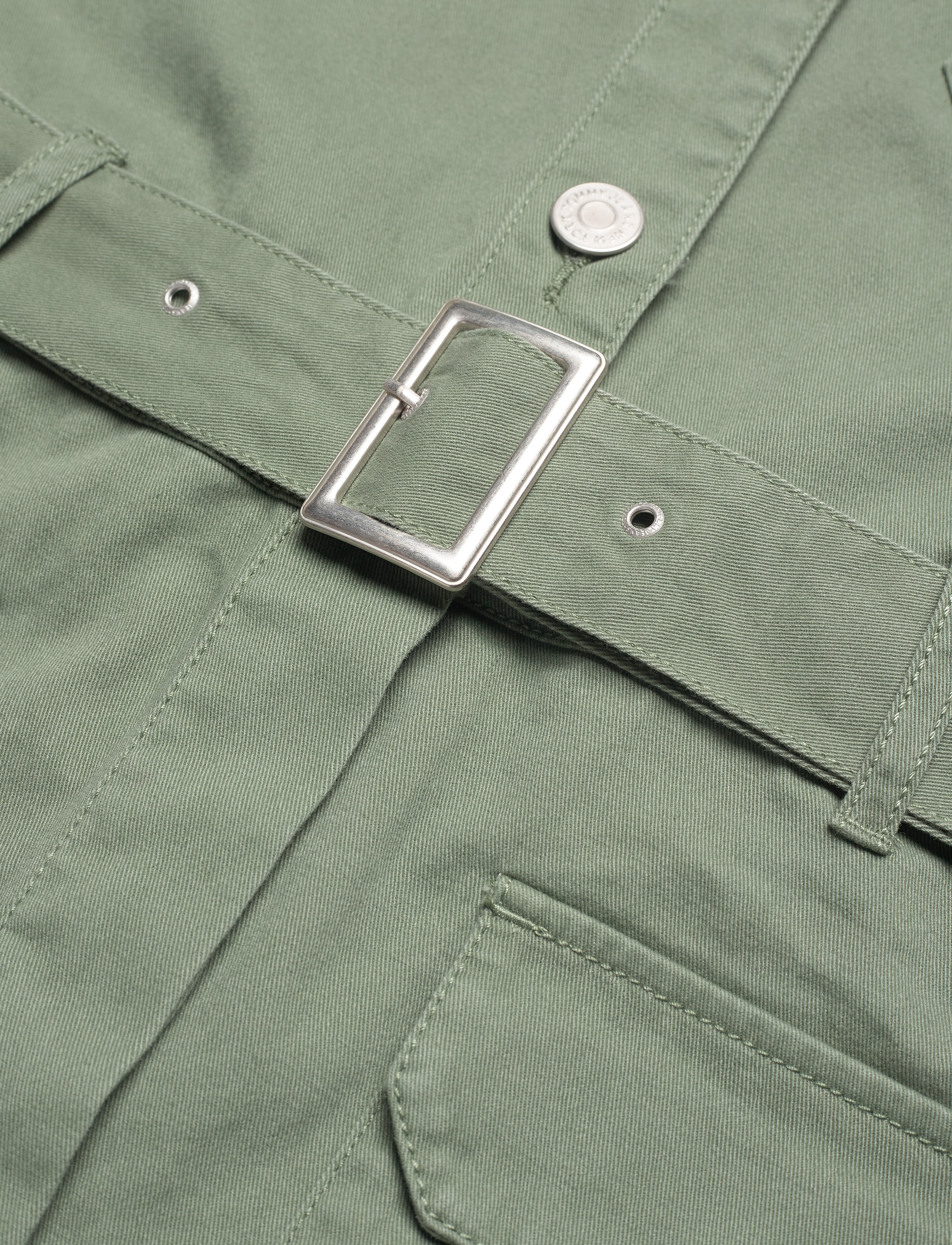 Tommy Jeans - TJW SHORT BOILERSUIT - desert olive - 3