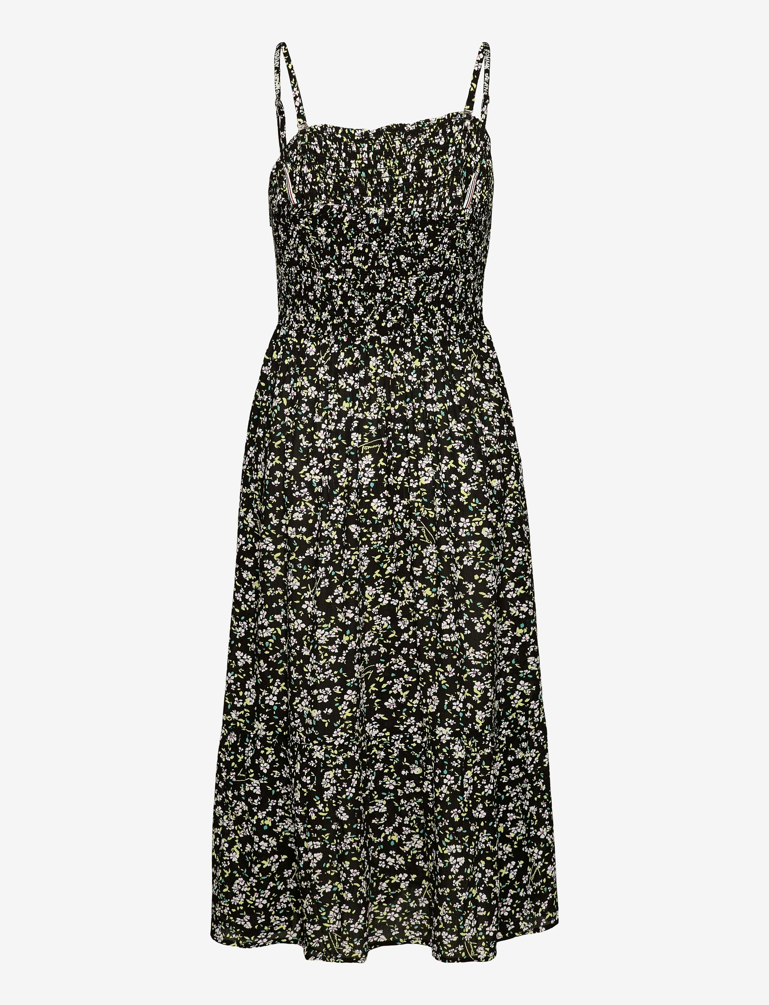 Tommy Jeans - TJW SMOCK MIDI FLORAL DRESS - floral print - 1