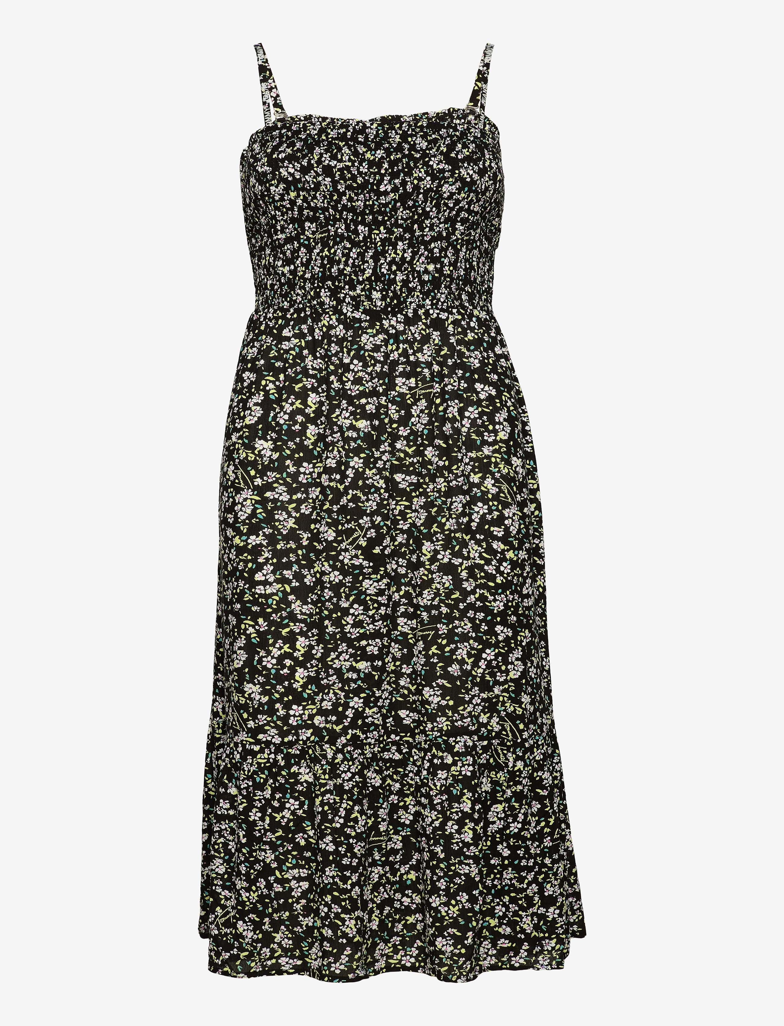 Tommy Jeans - TJW SMOCK MIDI FLORAL DRESS - floral print - 2
