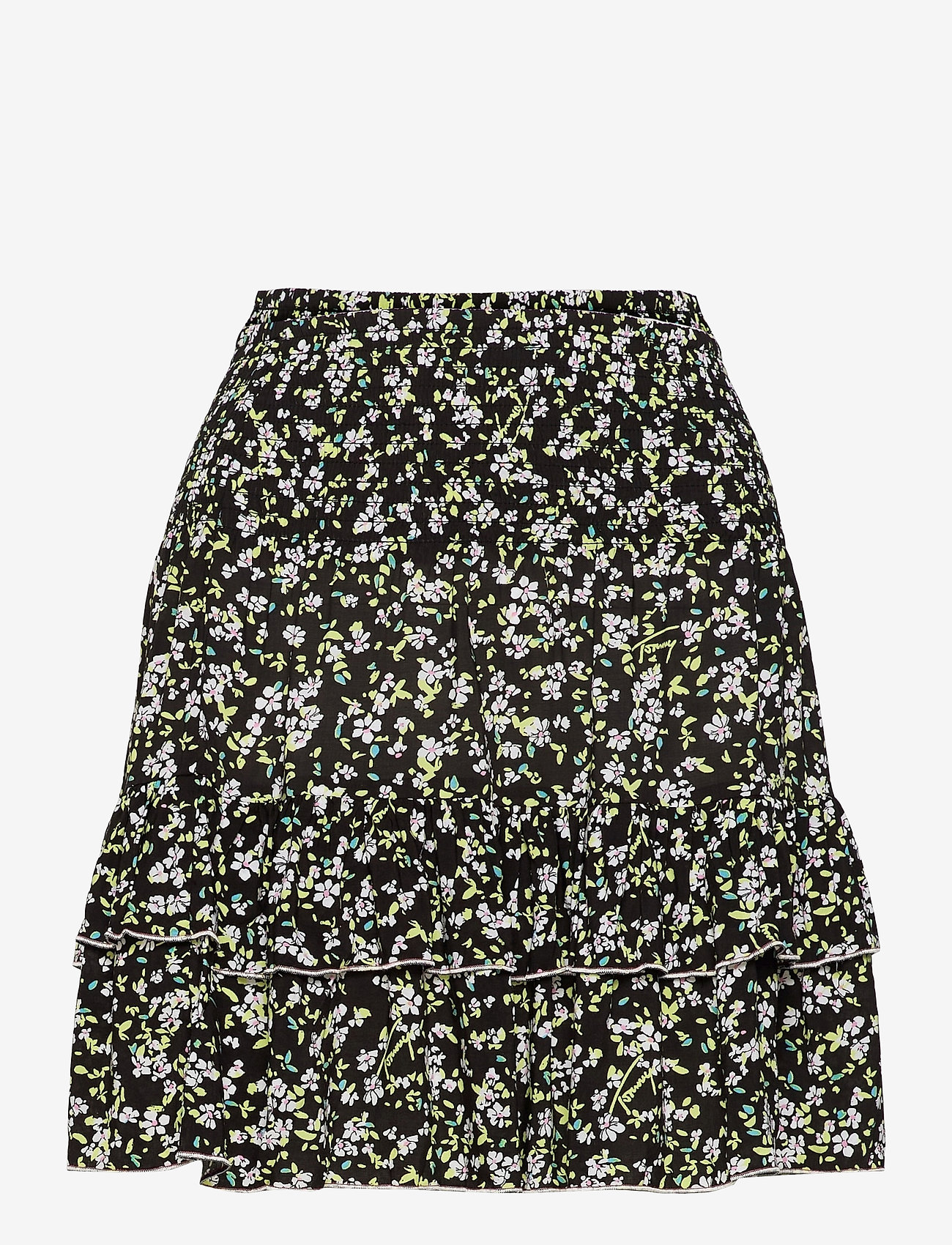 Tommy Jeans - TJW SMOCKED WAIST FLORAL SKIRT - floral print - 0