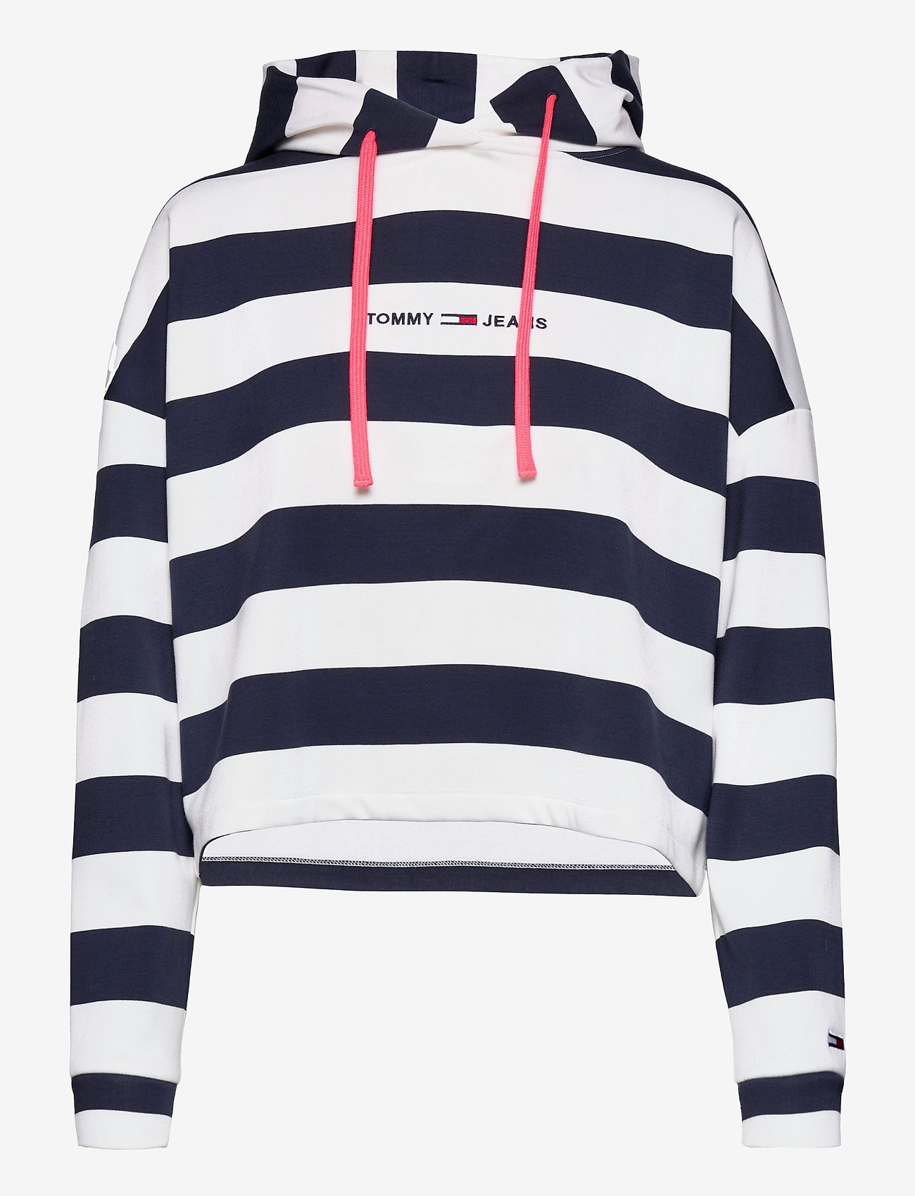 Tommy Jeans - TJW BXY STRIPE HOODIE - twilight navy - 0