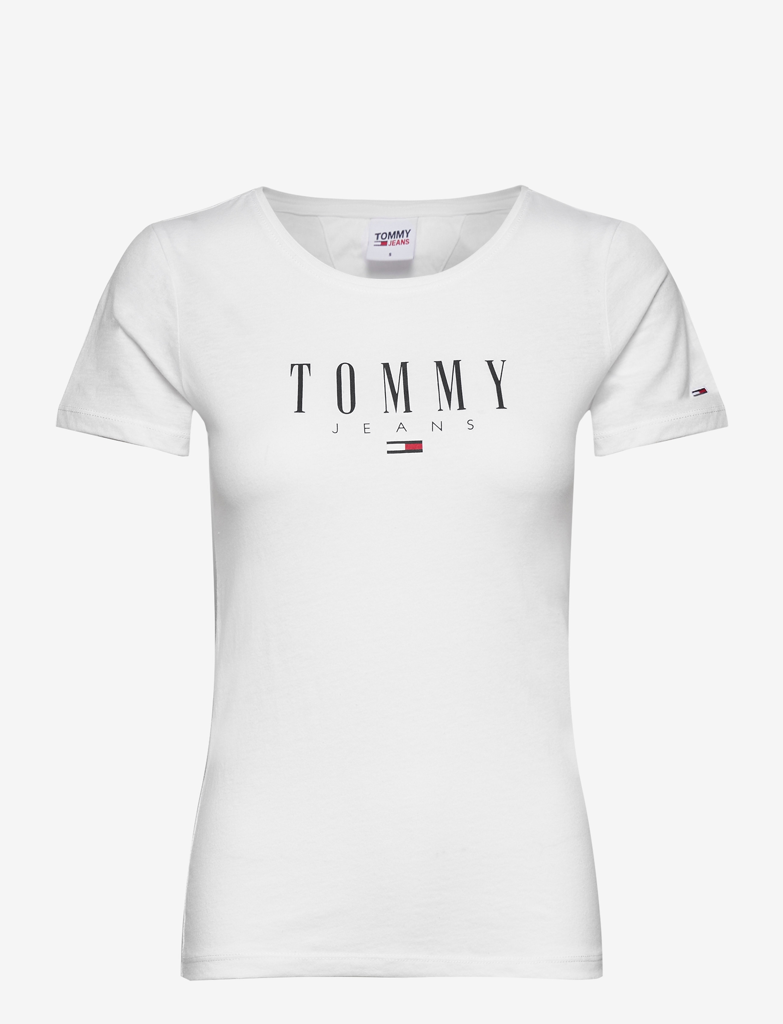Tommy Jeans - TJW ESSENTIAL SKINNY LOGO TEE - white - 0