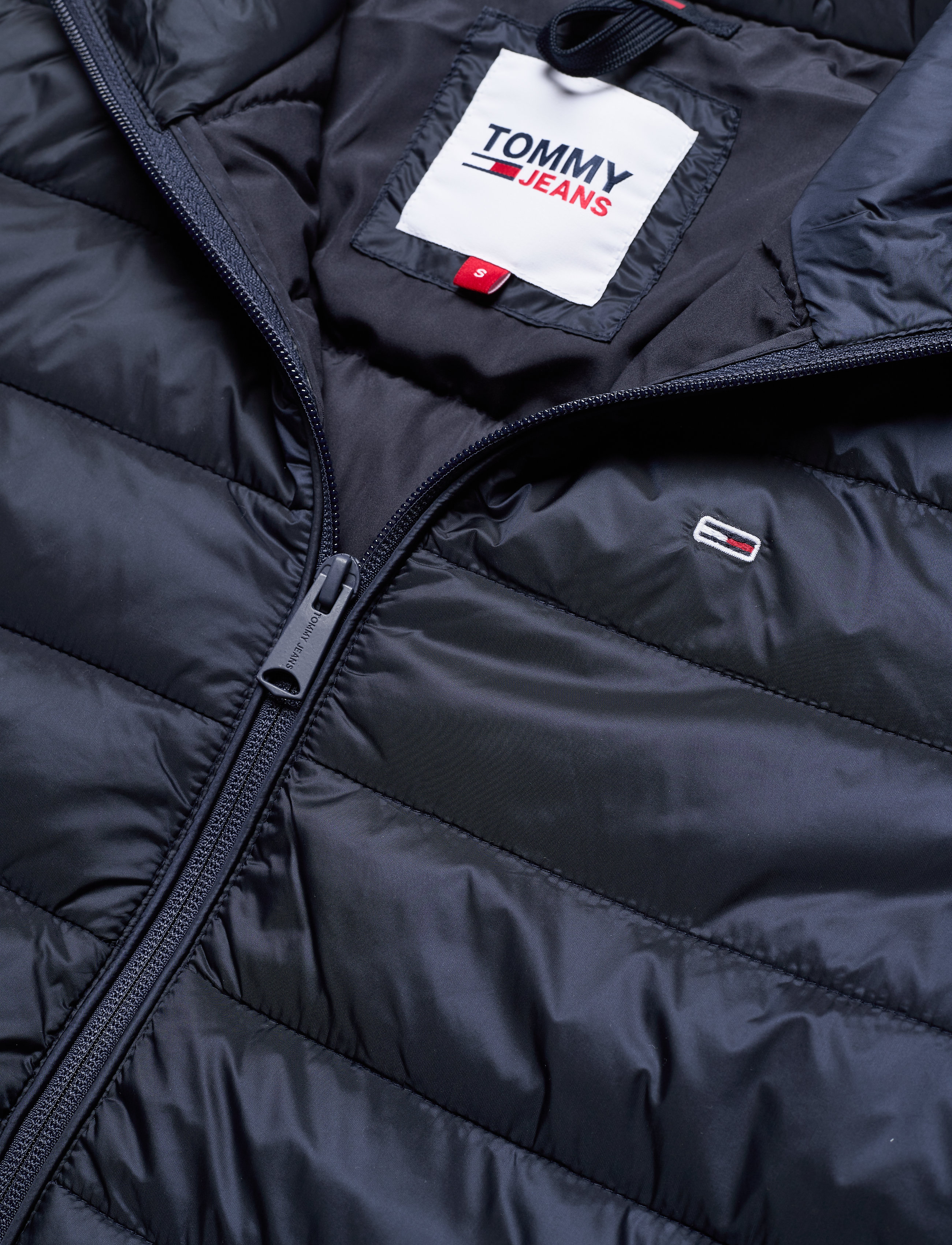 Tommy Jeans - TJW QUILTED ZIP THROUGH - twilight navy - 2