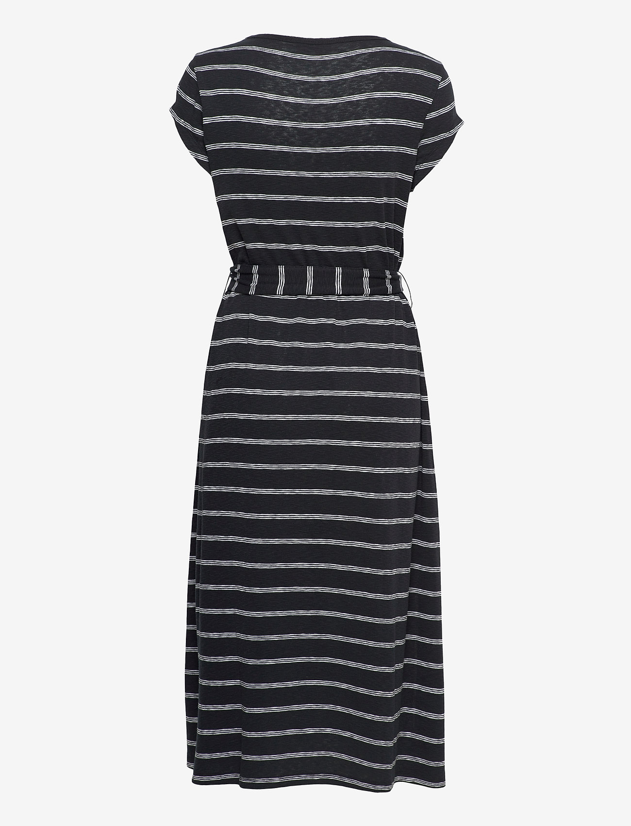 Tommy Jeans - TJW BELTED STRIPE DRESS - black / multi - 1