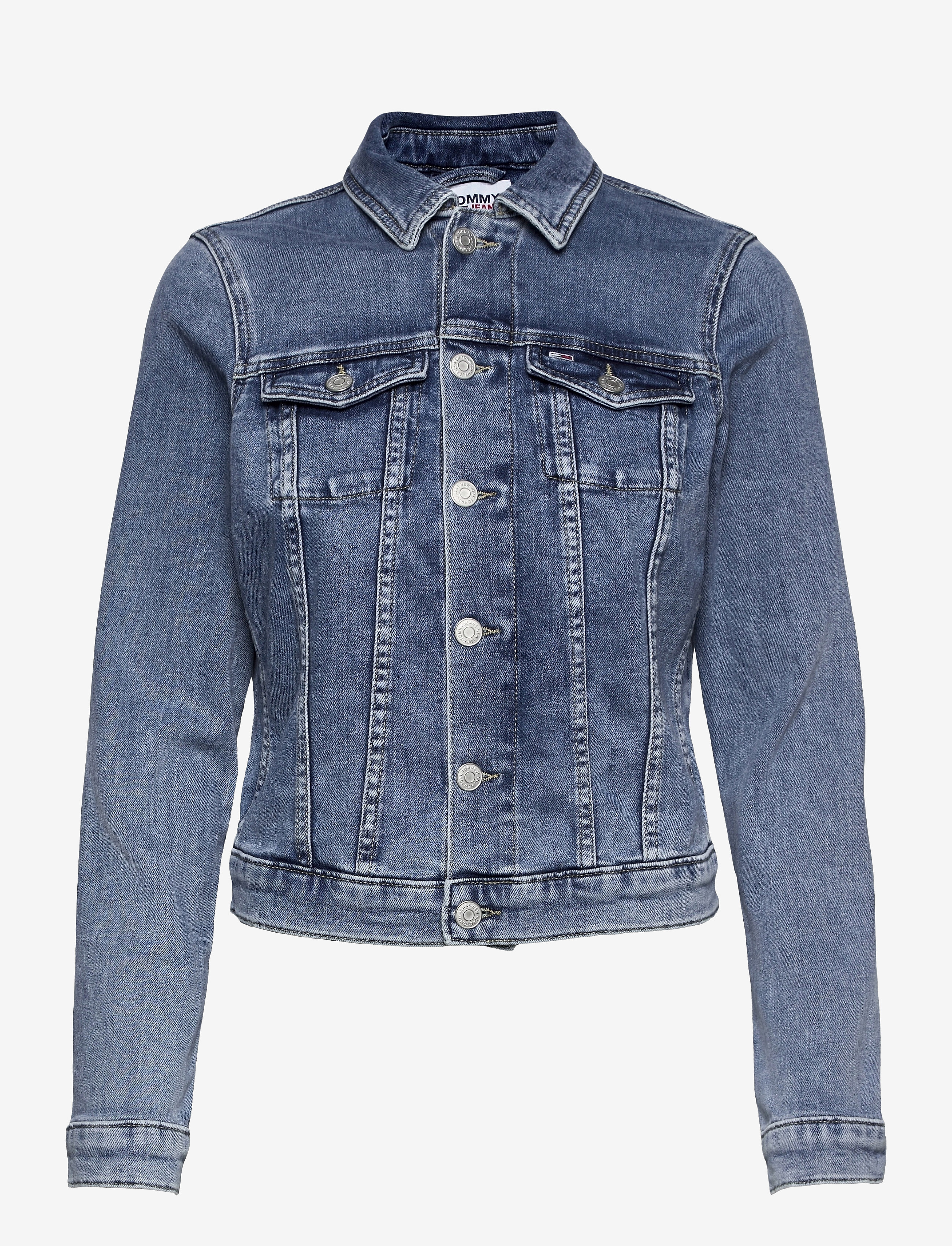 Tommy Jeans - VIVIANNE SLIM DENIM TRUCKER NLBS - nancy lb str - 0