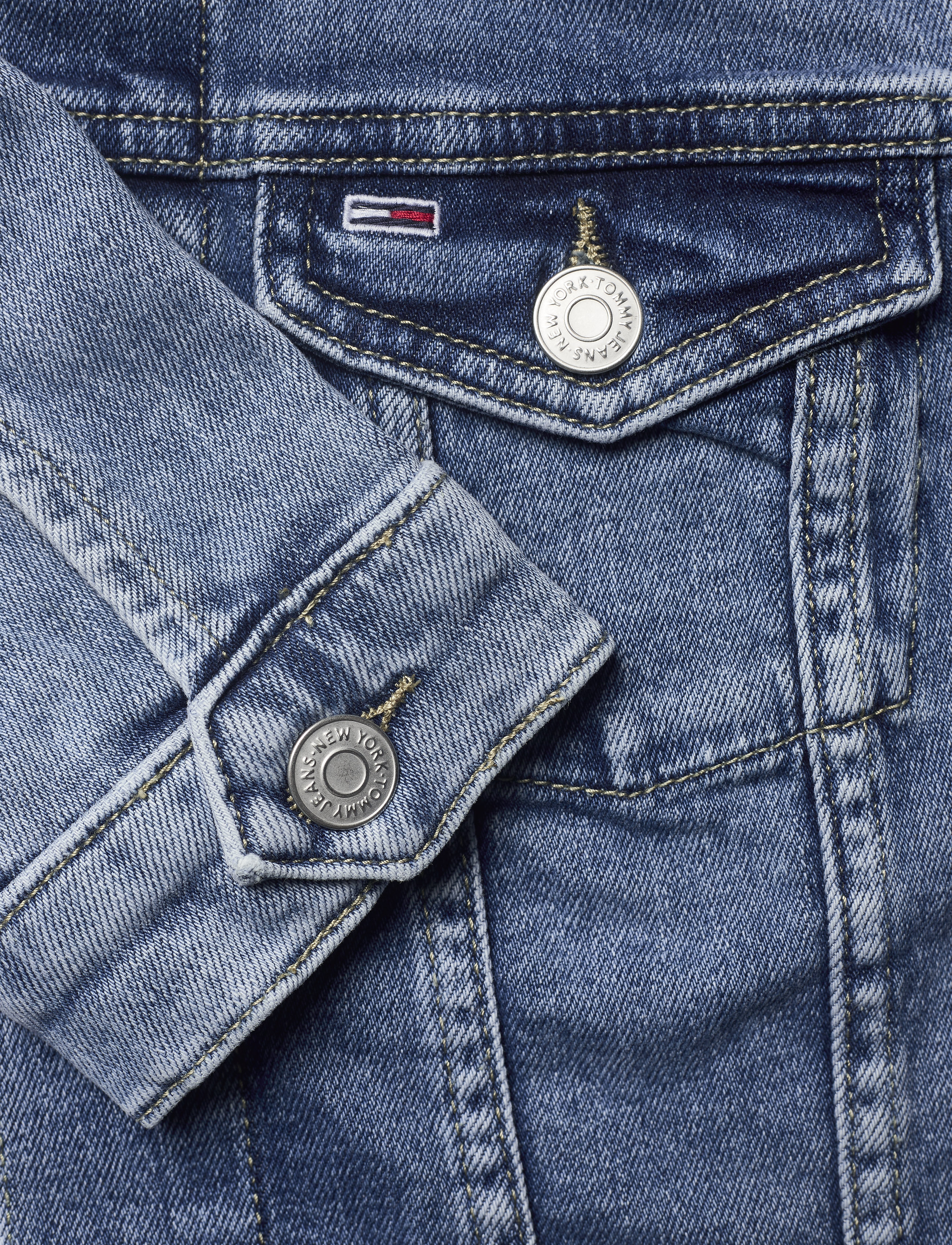Tommy Jeans - VIVIANNE SLIM DENIM TRUCKER NLBS - nancy lb str - 4
