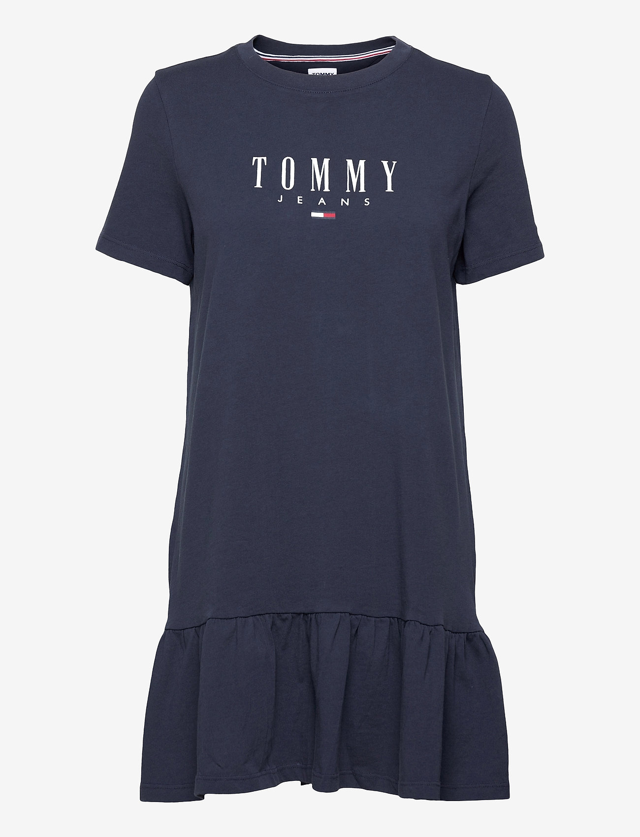 Tommy Jeans - TJW LOGO PEPLUM DRESS - twilight navy - 0