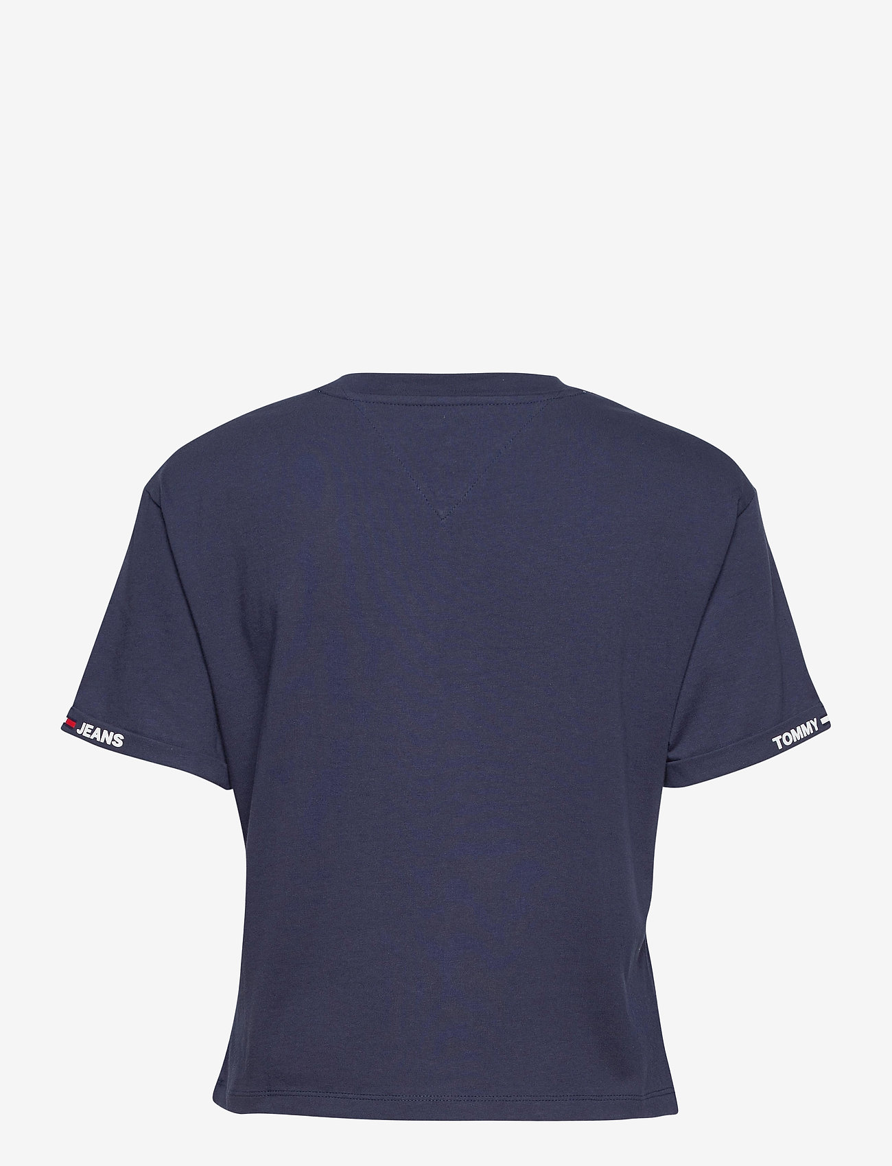 Tommy Jeans - TJW CROP BRANDED TEE - twilight navy - 1