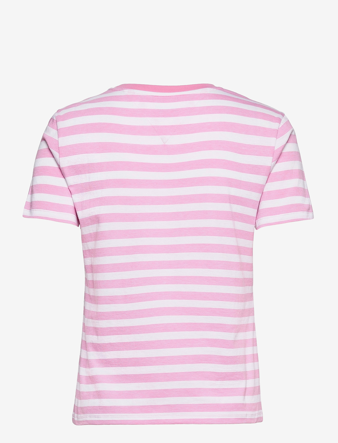 Tommy Jeans - TJW TOMMY CLASSICS STRIPE TEE - pink daisy / multi - 1