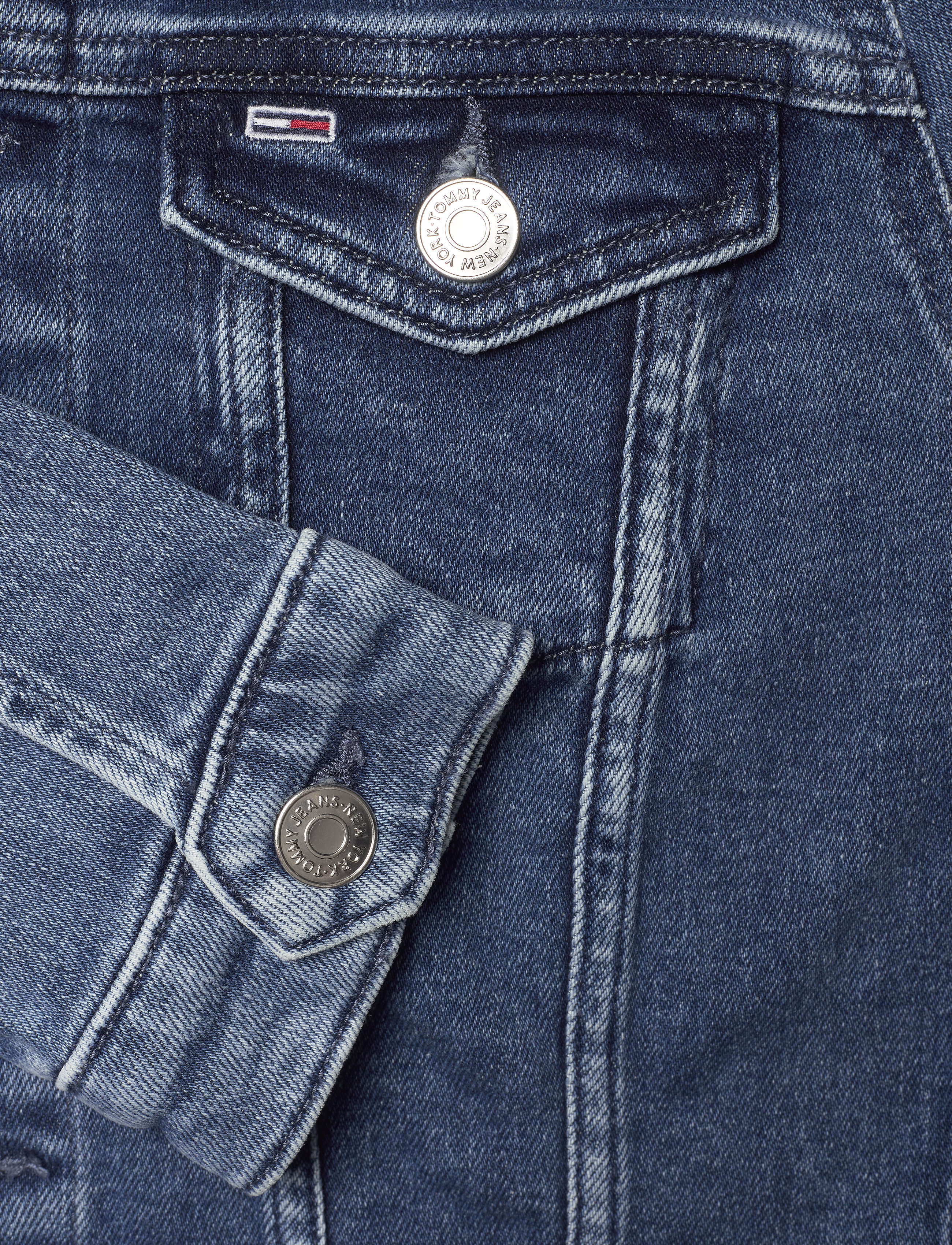 Tommy Jeans - VIVIANNE SLIM DENIM TRUCKER NMBS - nancy mb str - 3