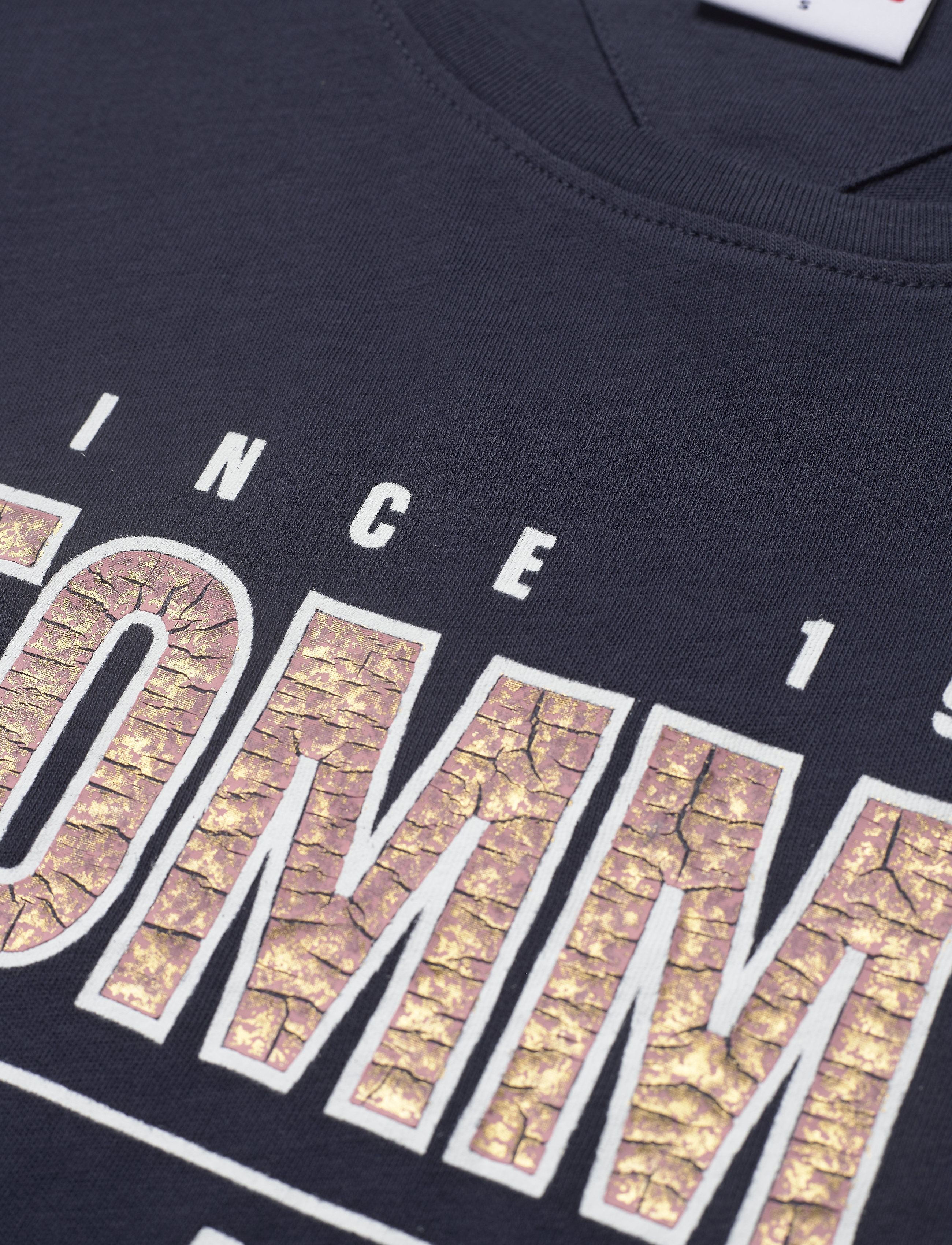 Tommy Jeans - TJW  SLIM METALLIC TOMMY TEE - twilight navy - 2