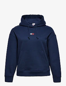 TJW CRV CENTER BADGE HOODIE, Tommy Jeans