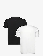 Tommy Jeans - TJW 2PACK SOFT JERSEY TEE - marškinėliai - white / black - 2