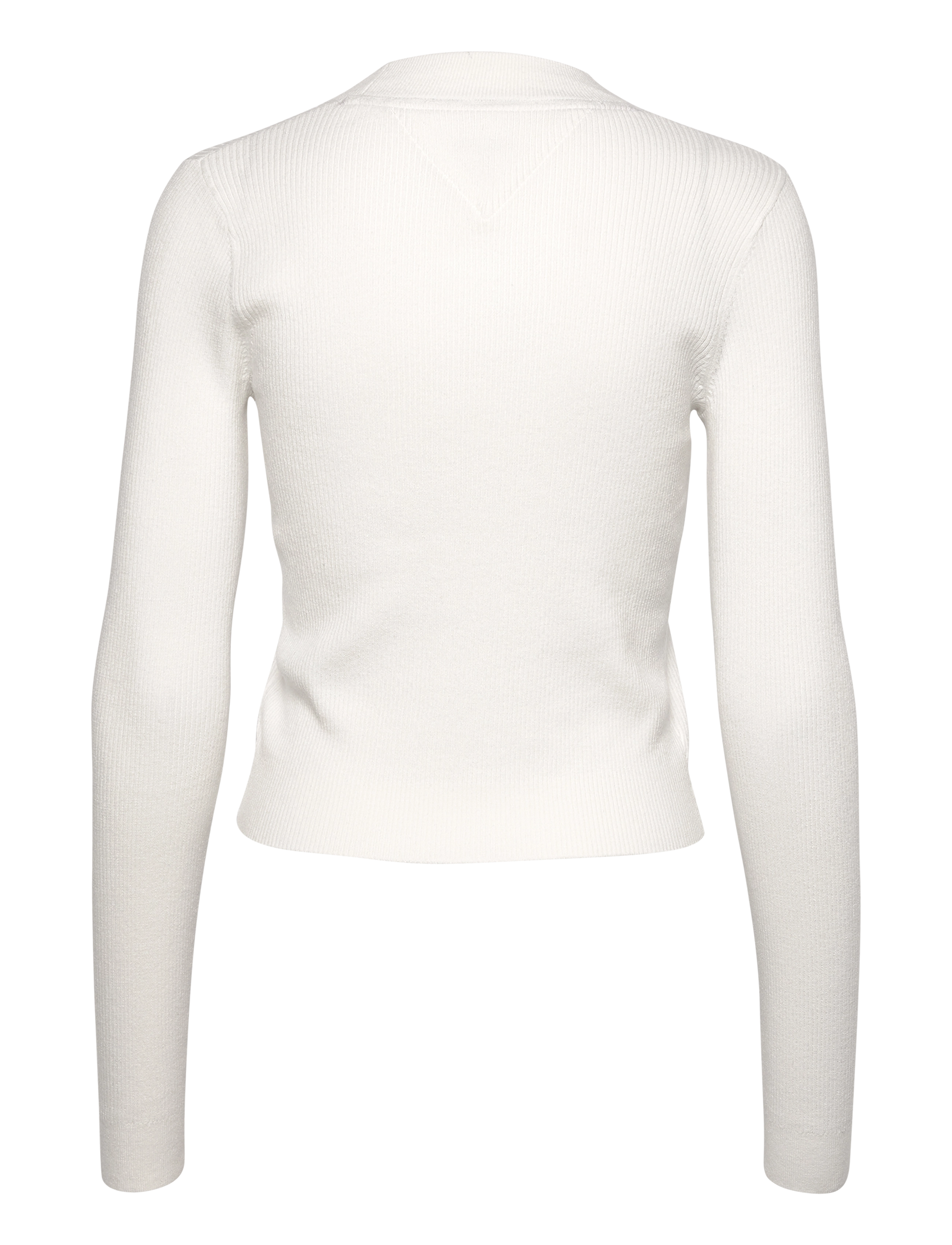 Tommy Jeans - TJW ESSENTIAL RIB SWEATER - ecru - 1