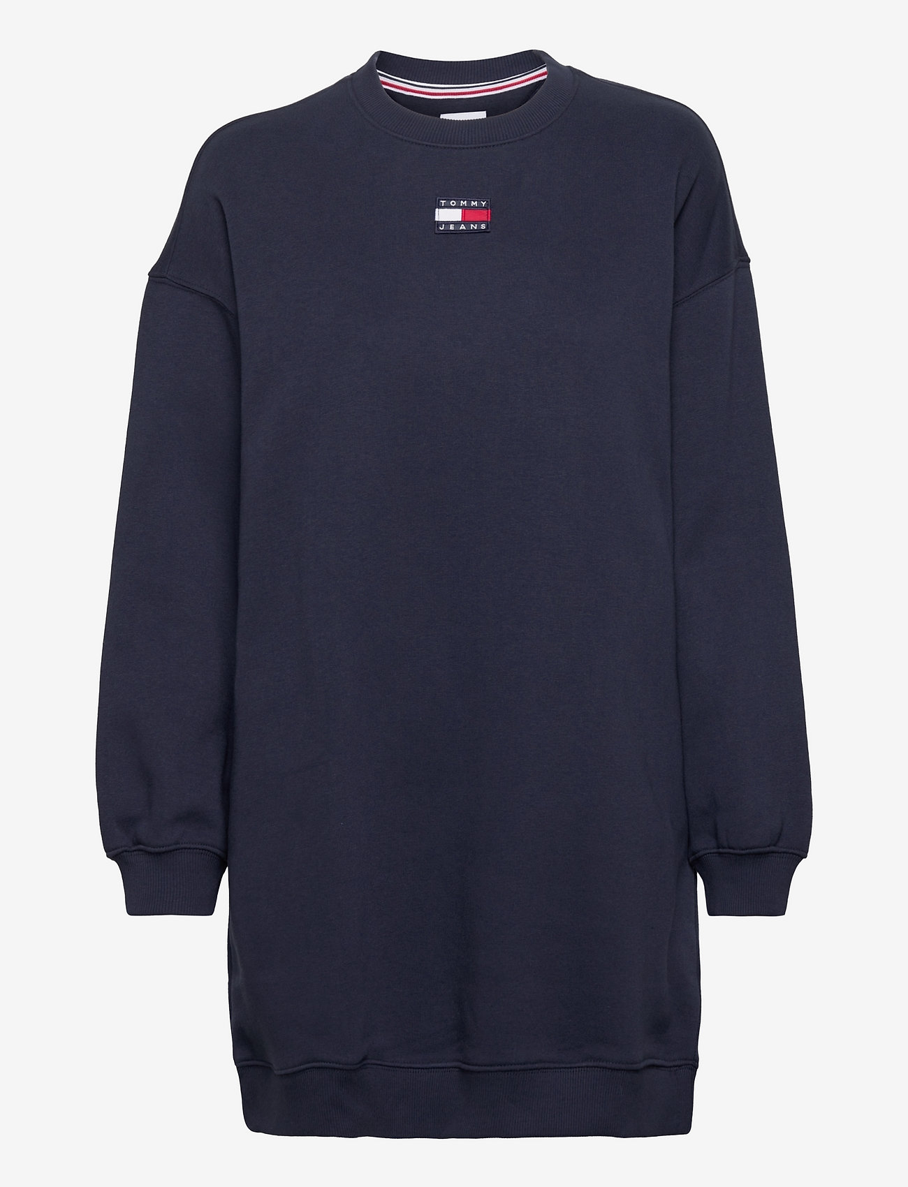 Tommy Jeans - TJW BADGE CREW HWK DRESS - twilight navy - 0