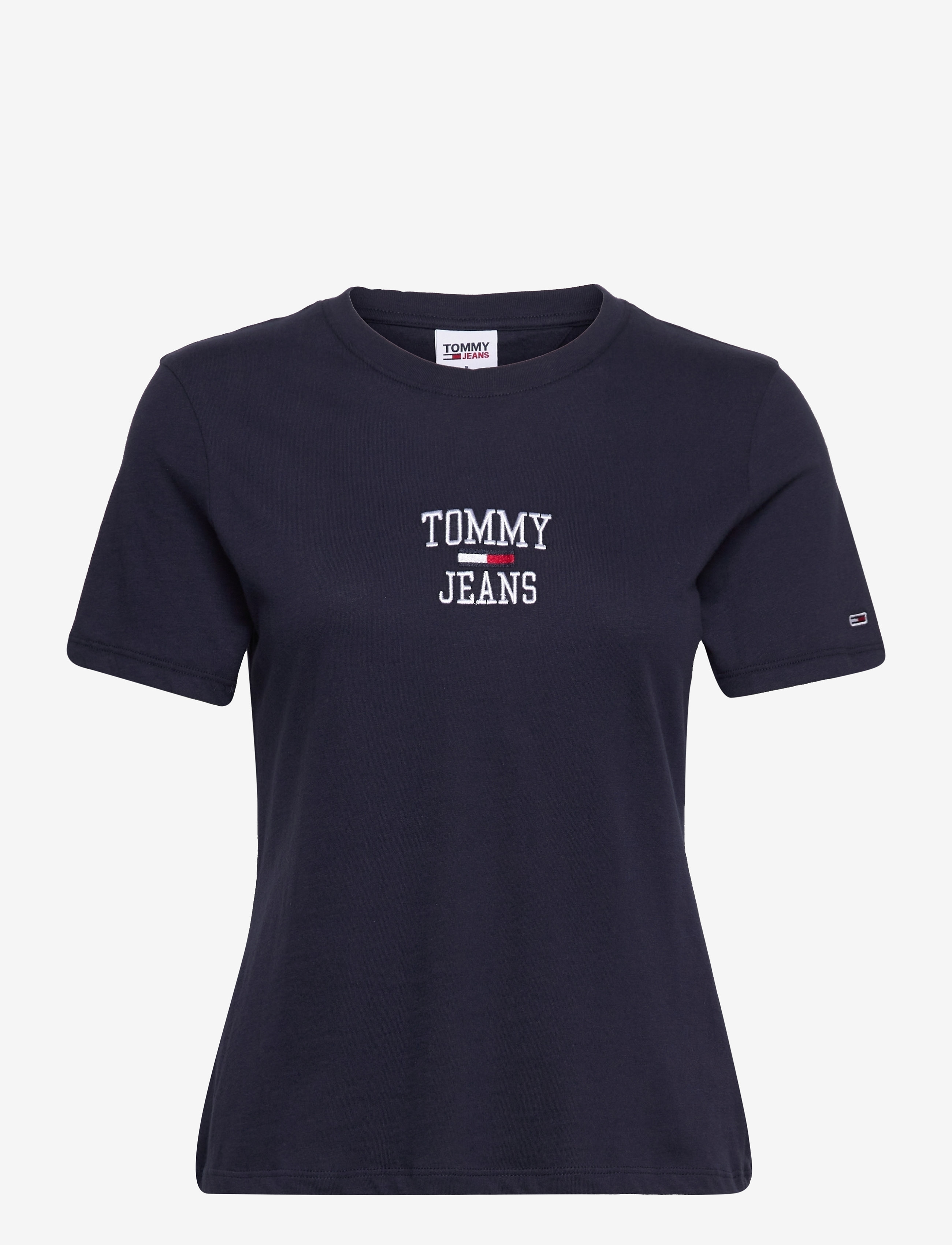 Tommy Jeans - TJW SLIM COLLEGE LOGO SS - twilight navy - 0