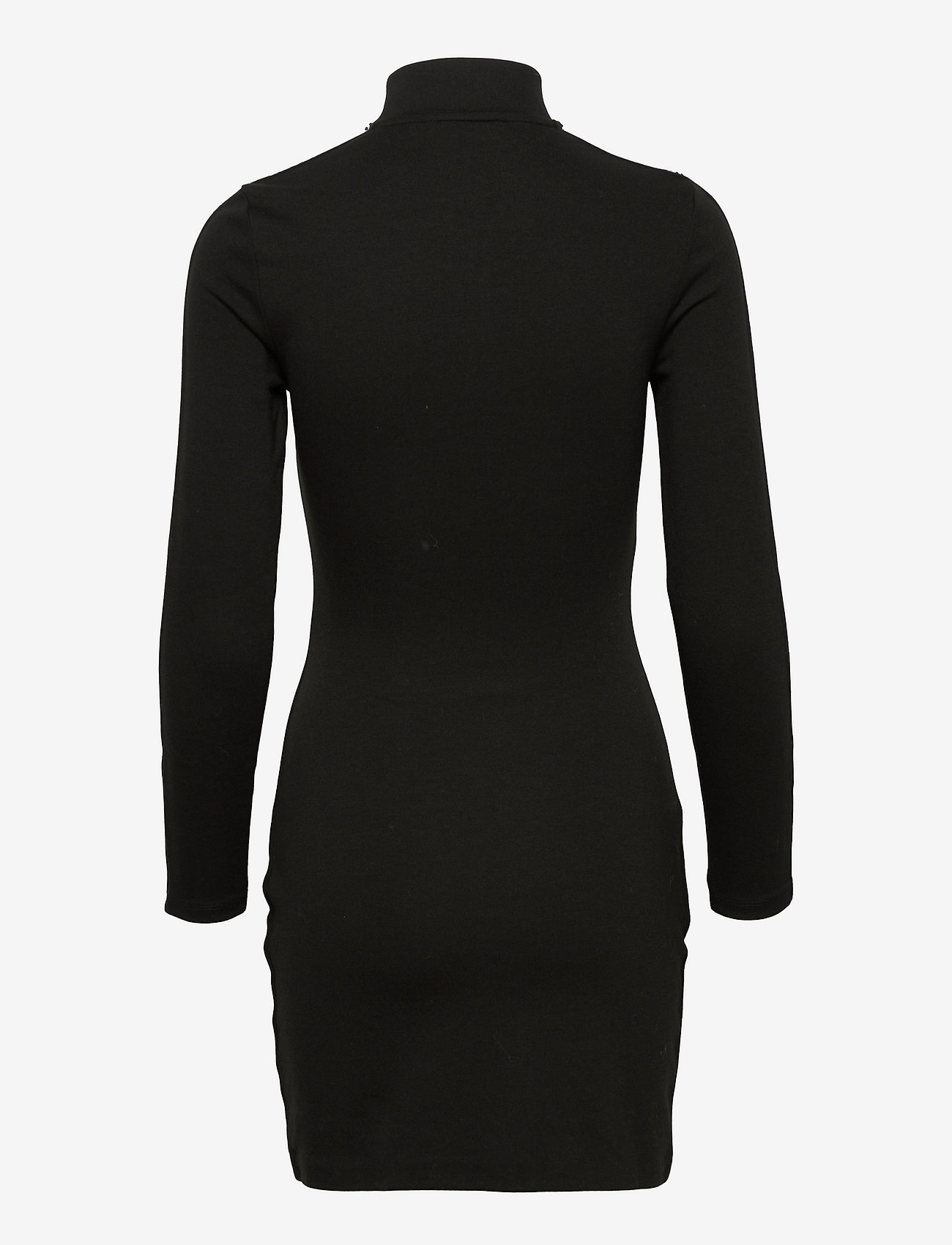 Tommy Jeans - TJW ZIP THRU TAPE BODYCON DRESS - black - 1