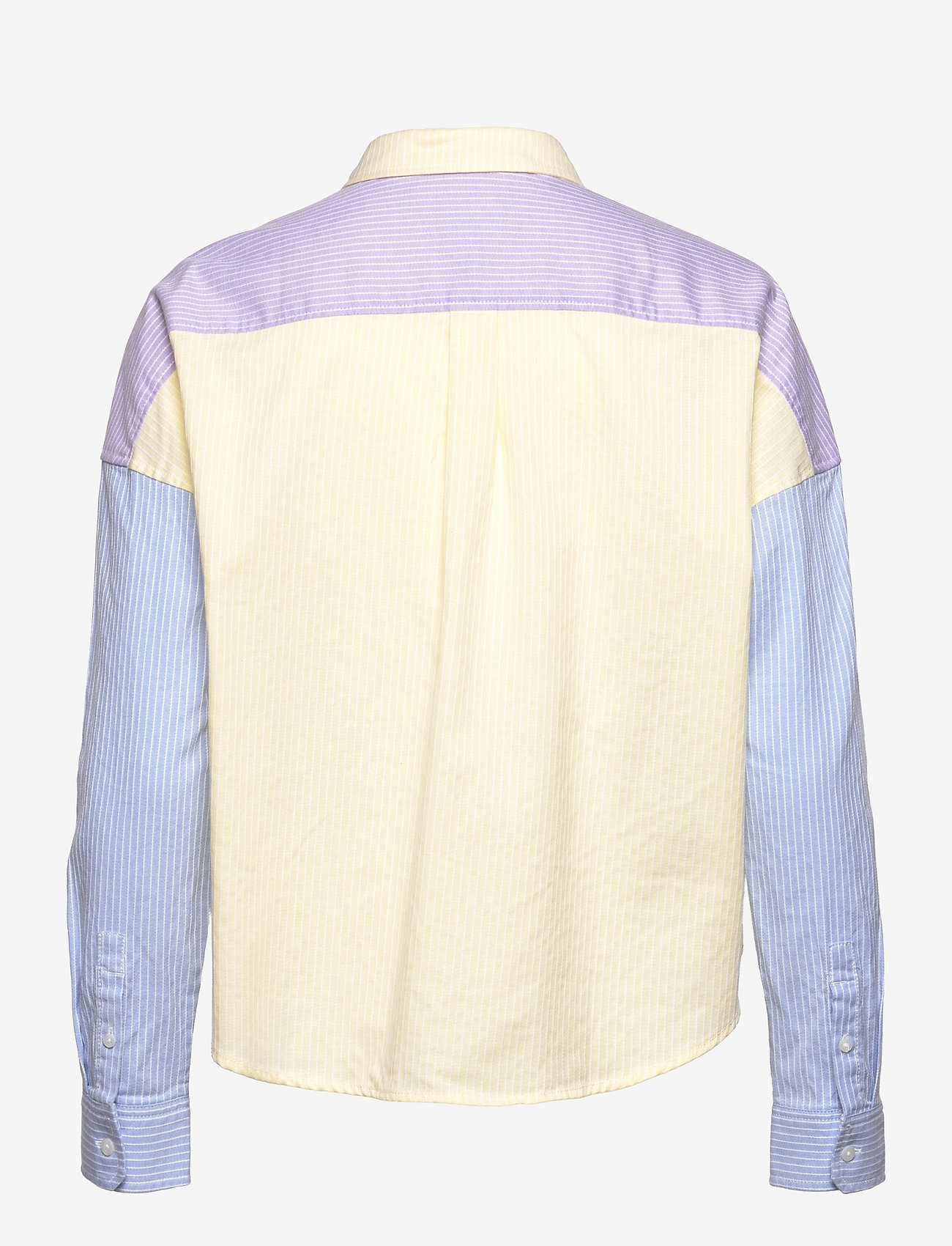 Tommy Jeans - TJW BOXY CBLK STRIPE SHIRT - violet viola / multi - 1