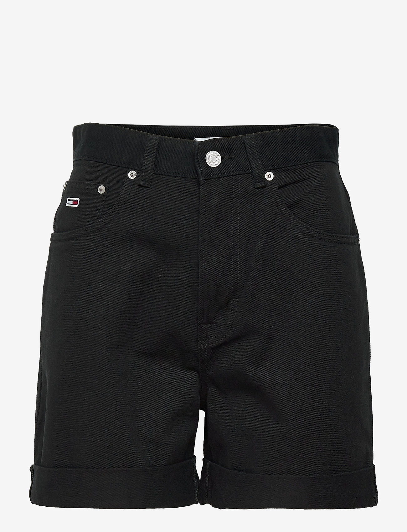 Tommy Jeans - TJW MOM SHORT - black - 0