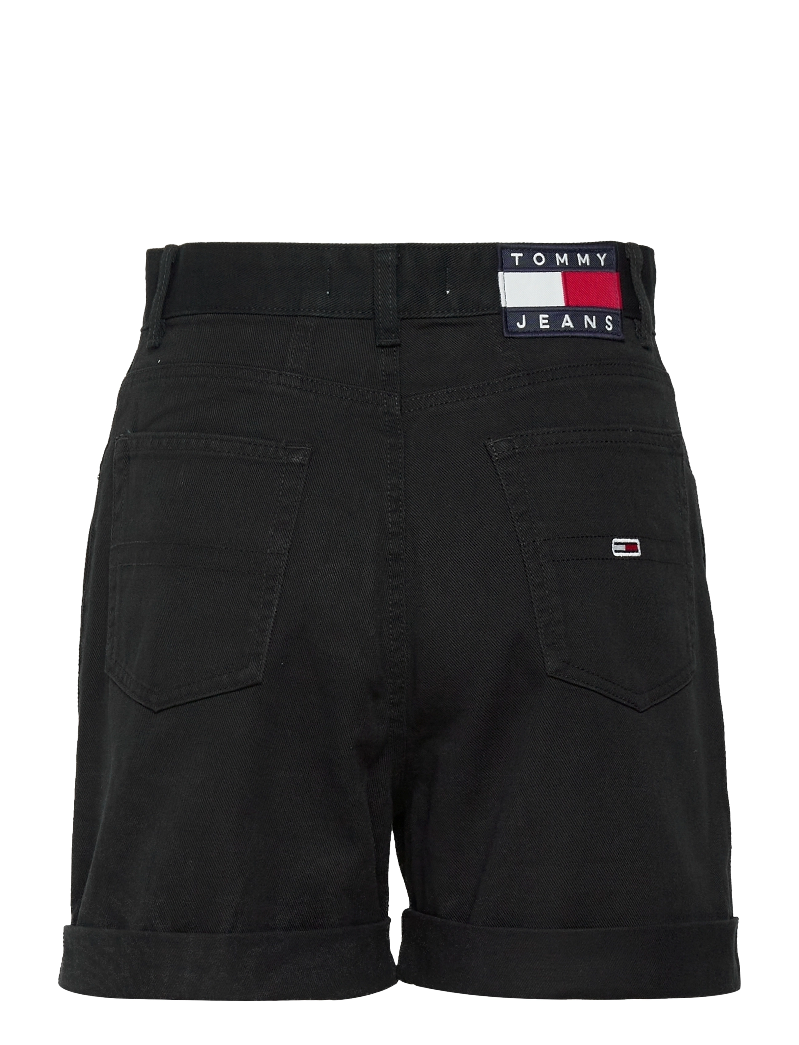 Tommy Jeans - TJW MOM SHORT - black - 1