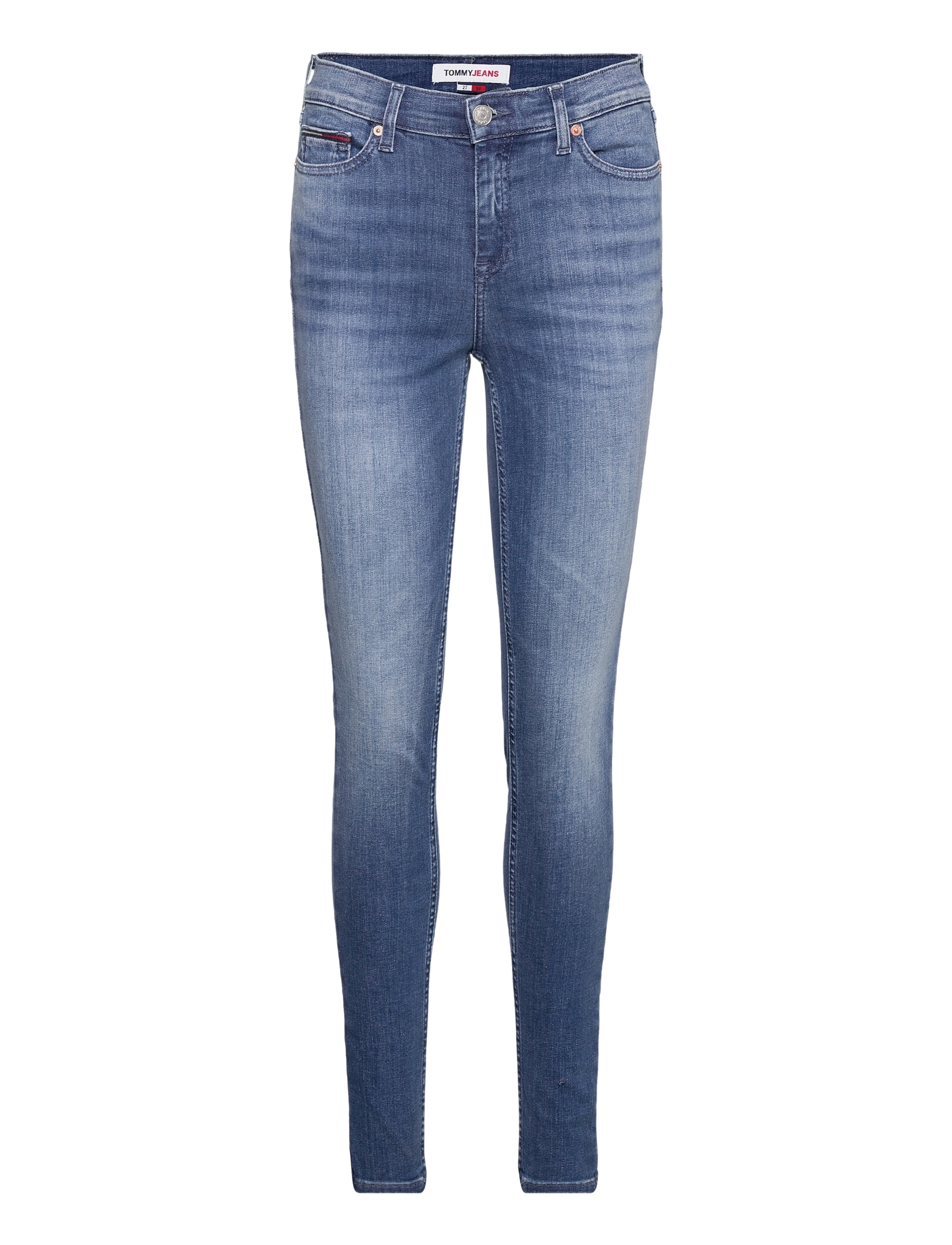 Tommy Jeans - NORA MR SKNY BF1252 - denim dark - 0