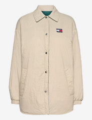 Tommy Jeans - TJW REVERSIBLE SHACKET - overshirts - rainforest green - 2