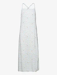 Tommy Jeans - TJW PRINTED SIDE SLIT MIDI DRESS - midi kjoler - island floral crush print - 0