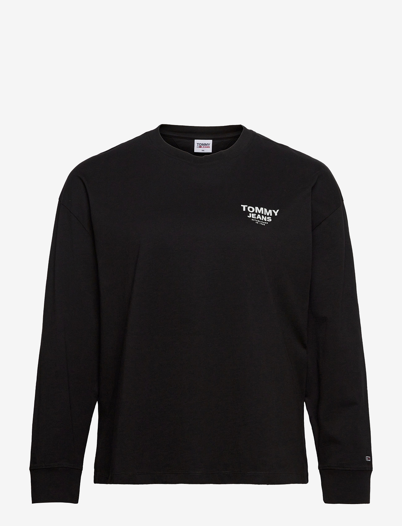 Tommy Jeans - TJW CRV RLXD CROP TAPING LS - black - 0