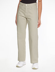 Tommy Jeans - TJW BETSY MID RISE LOOSE - straight leg trousers - stony beige - 2
