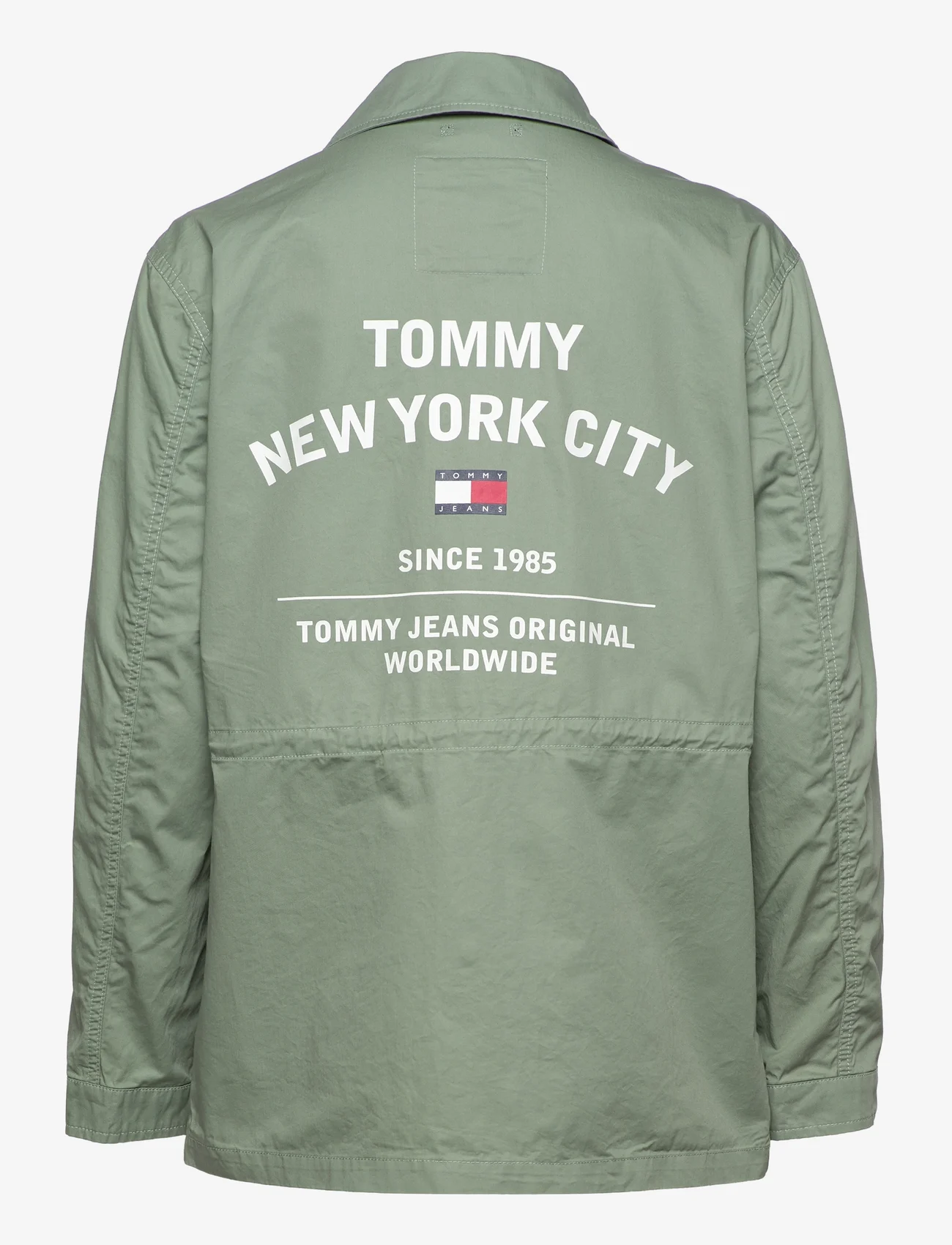 Tommy Jeans - TJW MULTIPOCKET COTTON JACKET - dusty sage - 1